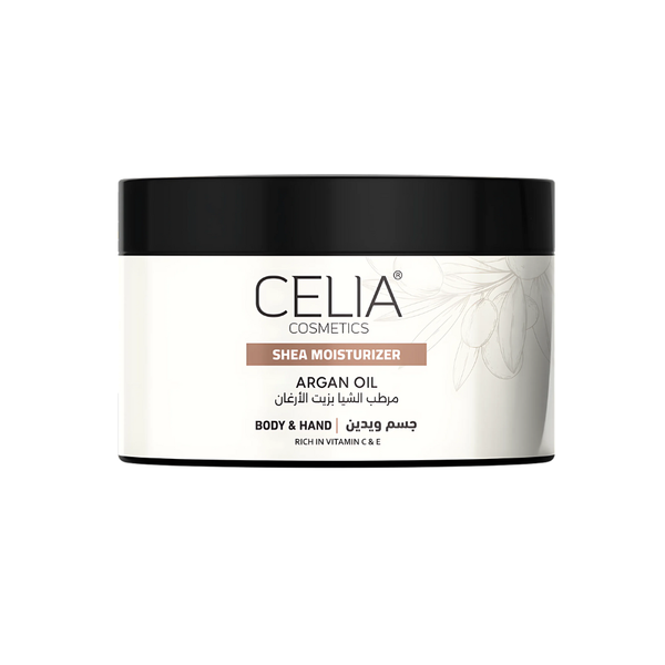 Celia Argan Shea Butter Body and Hand Moisturizer, 300g
