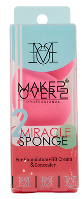 Make Over22 Miracle Sponge - Foundation, Concealer, Even Coverage - 2pcs