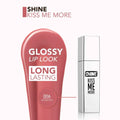 Flormar Shine Kiss Me More Liquid Lipstick, 006 Second Date, Glossy, Hydrating, Murumuru Butter, Hyaluronic Acid