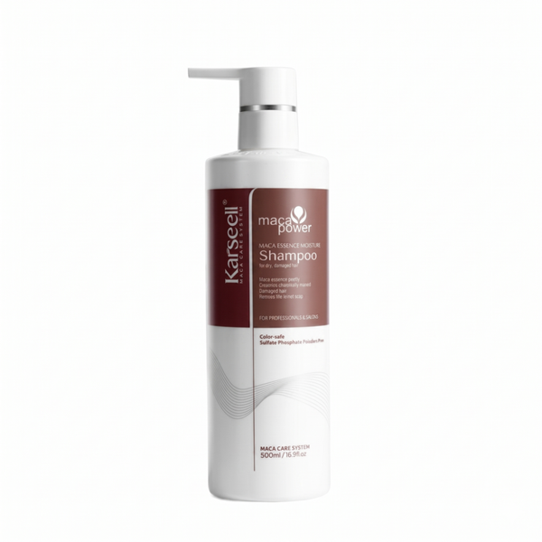 Best Shampoo For Dry Damaged Hair Maca Moisture Formula Karseell 500ml