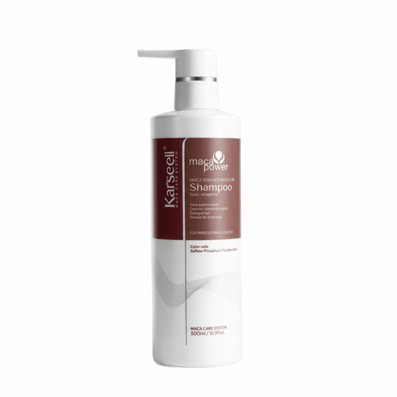 Best Shampoo For Dry Damaged Hair Maca Moisture Formula Karseell 500ml