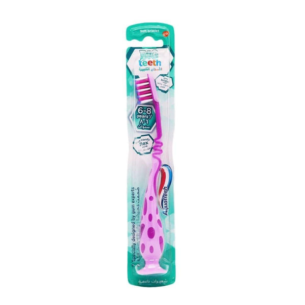 Kids Toothbrush Soft Bristle Big Teeth Aquafresh 6-8 Years