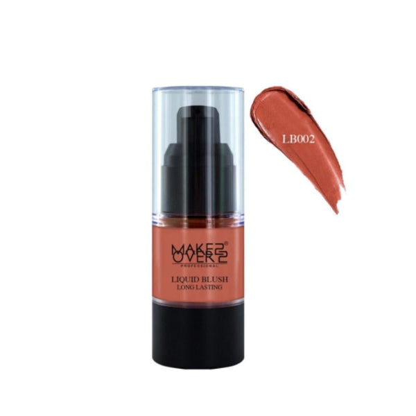 Make Over 22 Liquid Blush, Long-Lasting Pigmented Formula, LB002