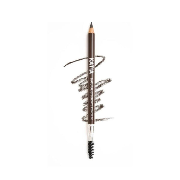 Katia Eyebrow Pencil 2-in-1 Shaping and Defining Tool 03 Dark Brown