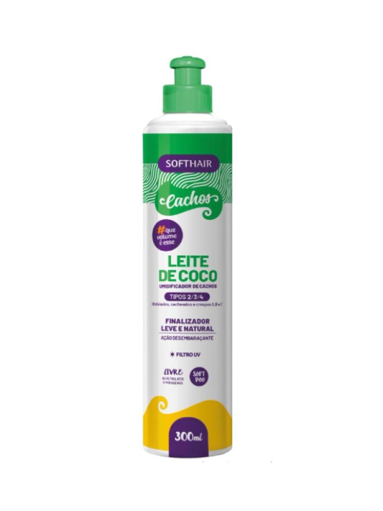 Soft Hair Curls Coconut Milk Moisturizer - Frizz Control - 300ml