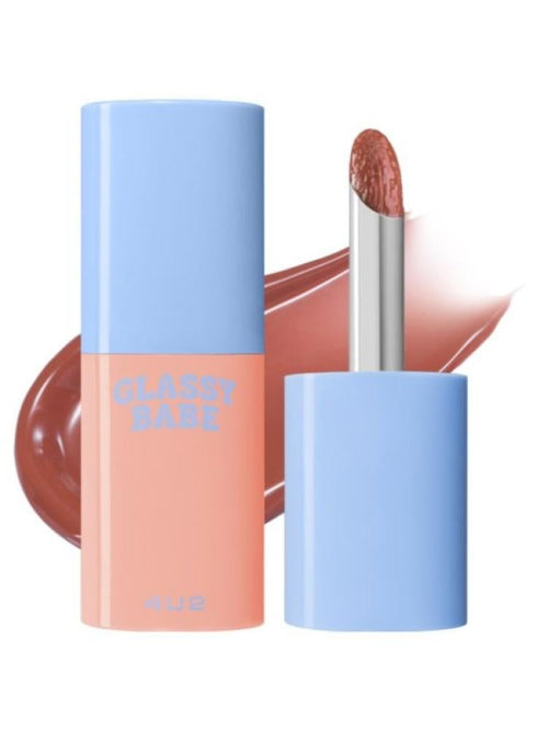 4U2 Glassy Babe Lip Gloss 02 Tan Lines 4g