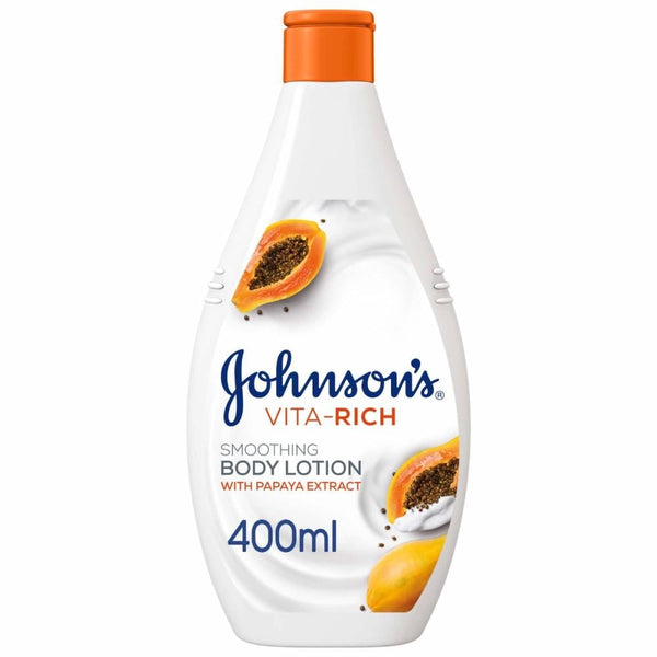 Best Body Lotion Smoothing Papaya Hydrating Nourishing Johnson 400ml