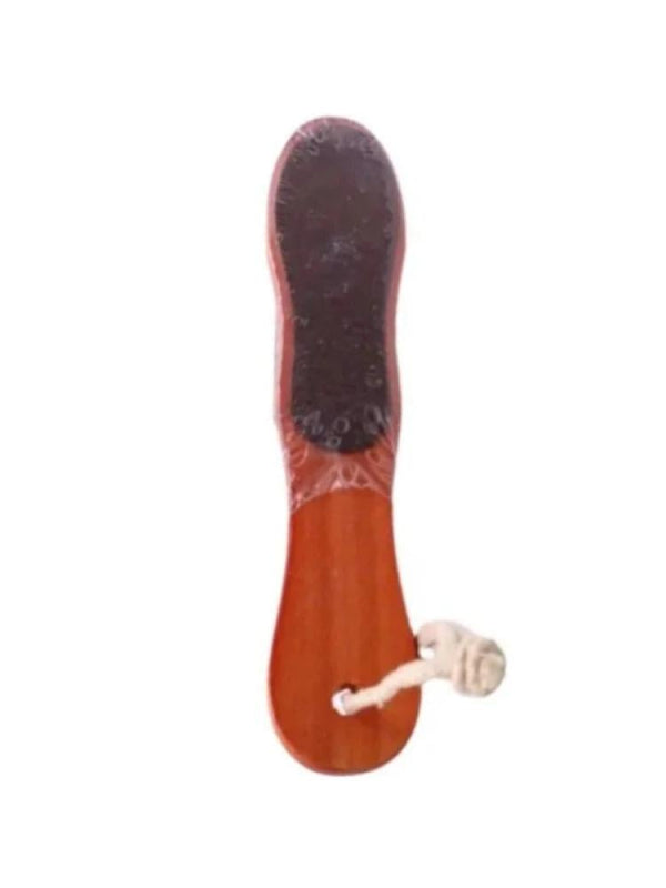 Wooden Foot File Callus Remover Salon System 1pc