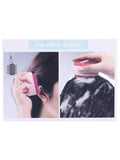 Salon System Scalp & Hair Massage Brush - Silicone Bristles, Assorted Colors