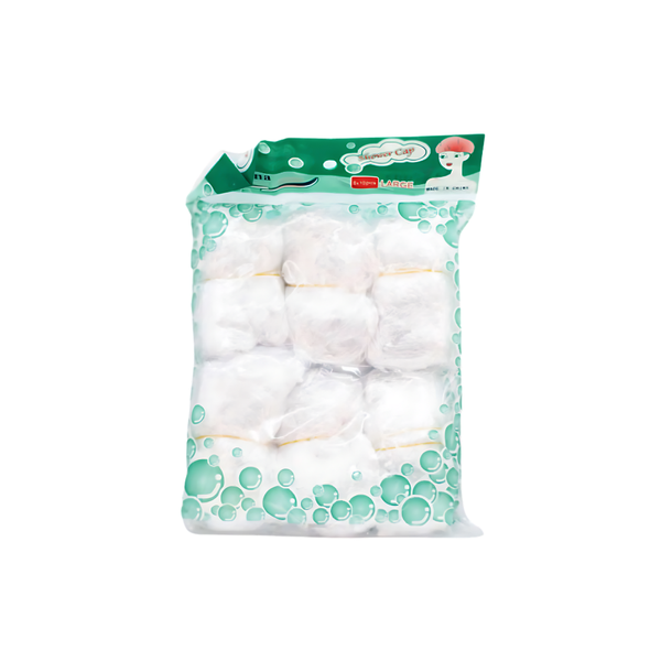 Max Elegance Waterproof Plastic Shower Cap 50 Count