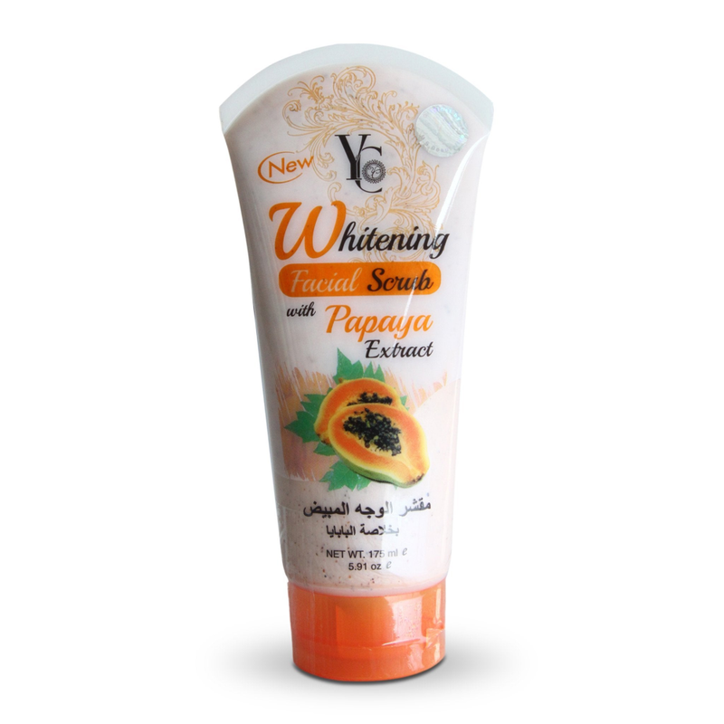 Facial Scrub Papaya Extract Brightening Exfoliating YC 175ml