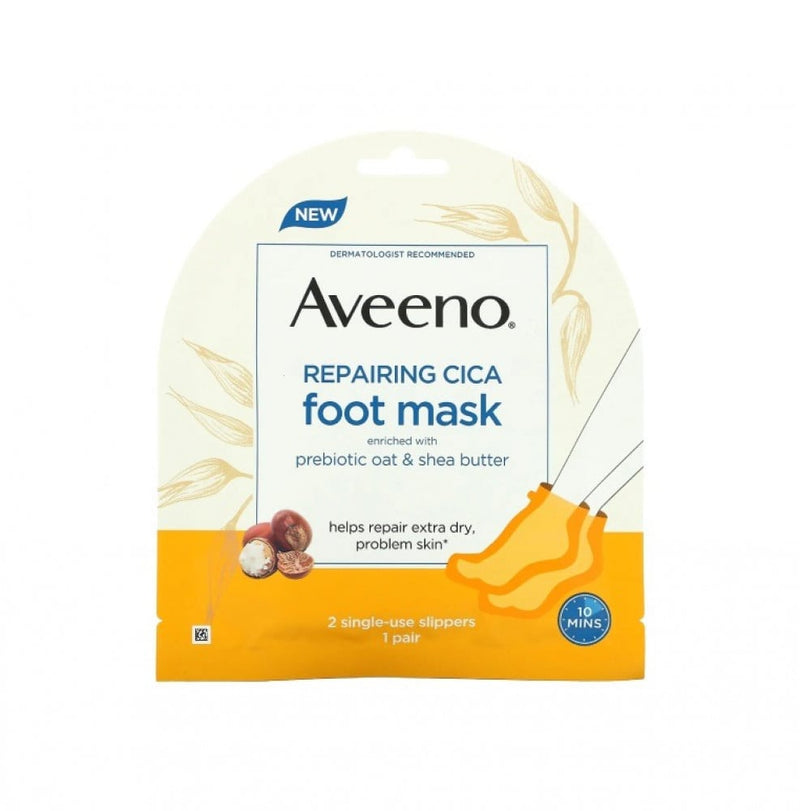 Probiotic Foot Repair Mask Hydrating Cica Care Aveeno 1 Pair