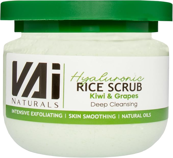 Best Body Scrub Kiwi & Grape Exfoliating Rice Formula VAI Naturals 280ml