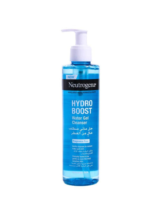 Neutrogena Hydro Boost Cleansing Gel Fragrance-Free 200ml for Sensitive Skin