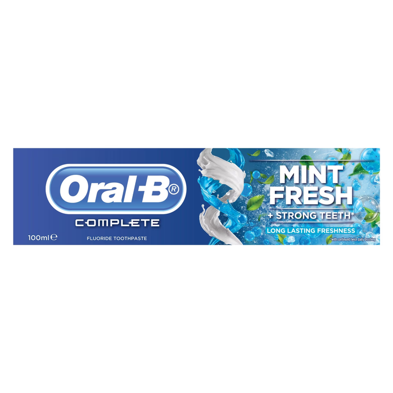 Oral B Complete Mint Fresh Toothpaste With Fluoride 100ml