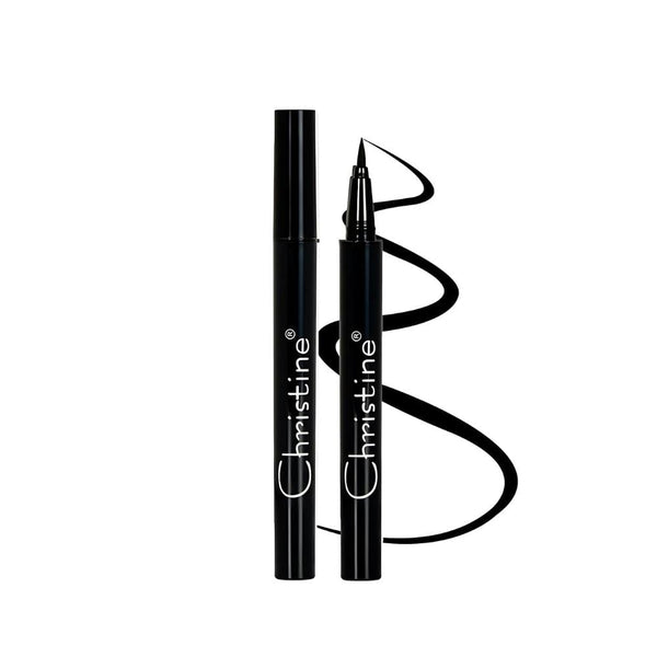 Christine Liquid Eyeliner Pencil, Waterproof, Black