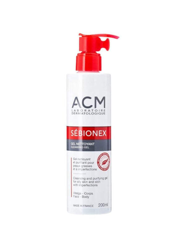 Best Cleansing Gel for Oily Skin Sebionix Deep Cleansing Gel ACM 200ml