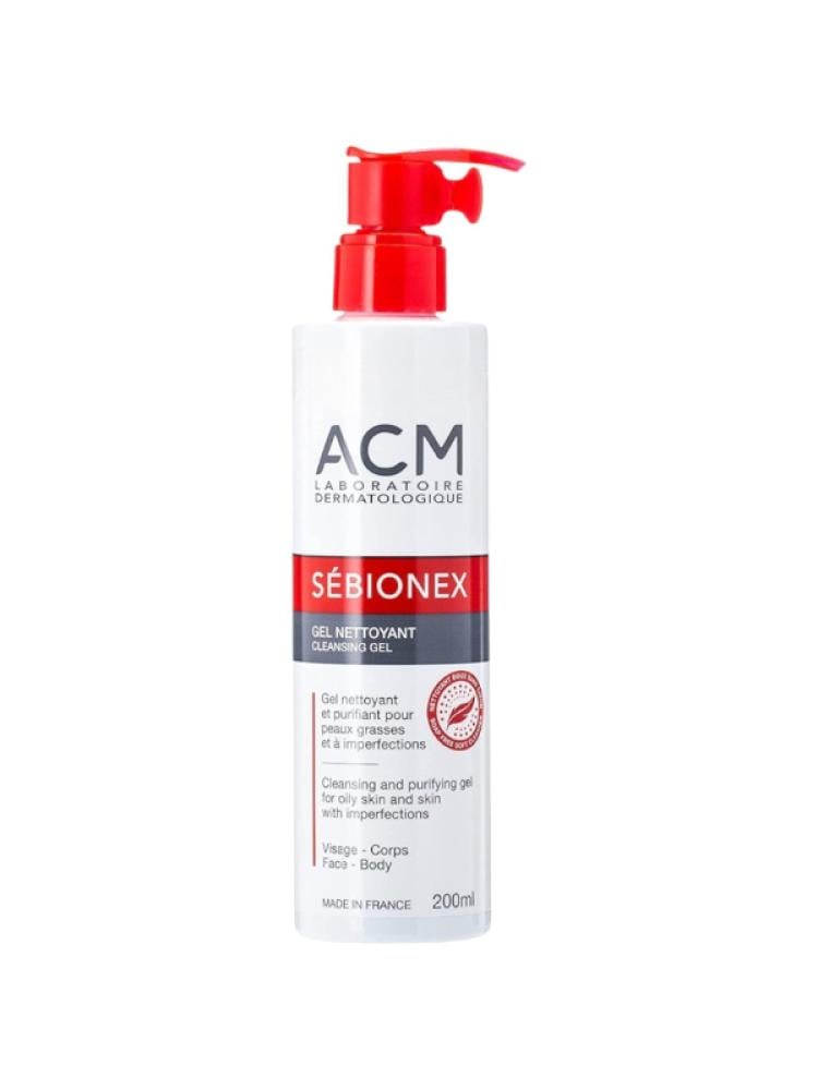 Best Cleansing Gel for Oily Skin Sebionix Deep Cleansing Gel ACM 200ml