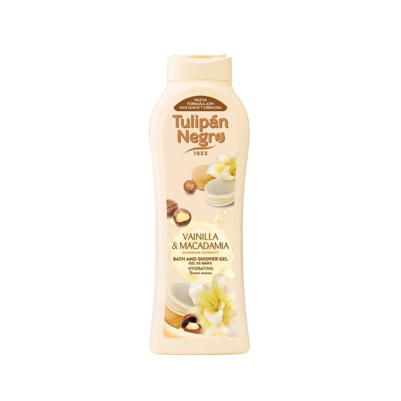 Tulipan Negro Vanilla & Nut Moisturizing Shower Gel 650ml
