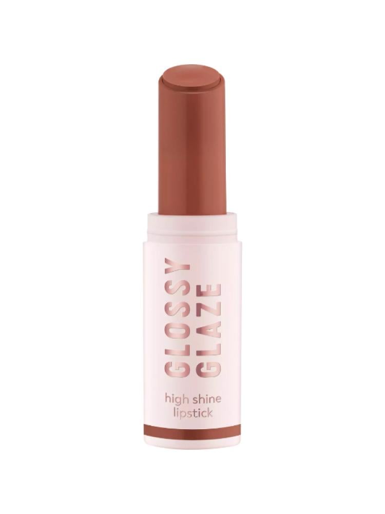 Long Lasting Lipstick Glossy Glaze High Shine Essence 01 Livin La Vida Mocha