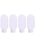 Empty Travel Bottles 4-Pack Leak-Proof Travel Size Toiletries Solo Go