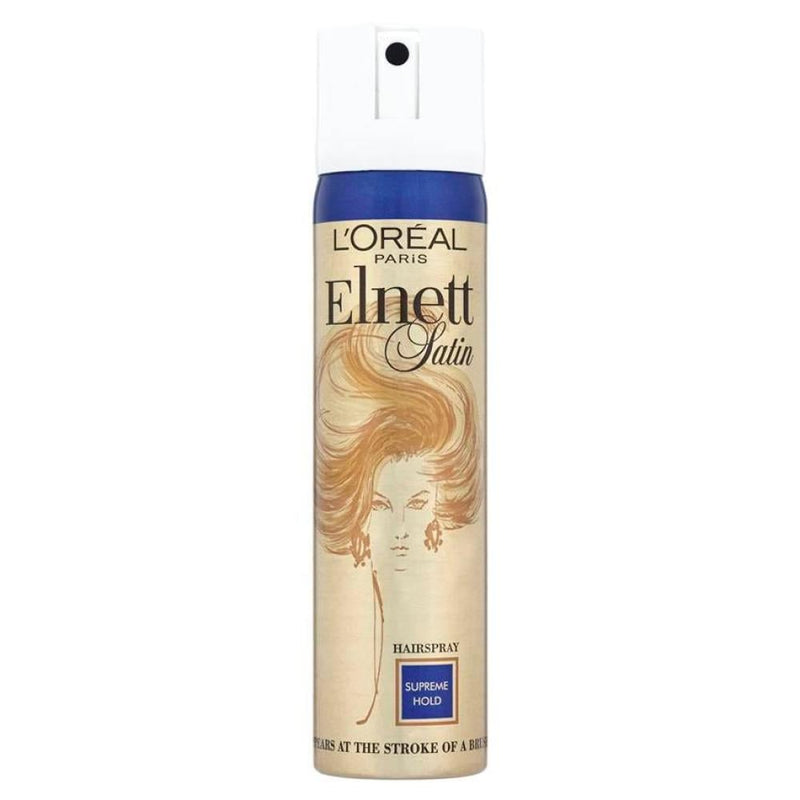 Elnett Supreme Hold Hairspray Long-Lasting Flexible Control LOREAL 75ml