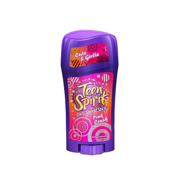 Natural Deodorant Stick Teen Spirit Pink Crush Lady Speed Stick 65g