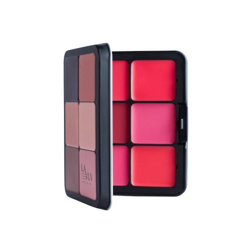 Lavuv Cream Contour and Blush Palette, 12-Shade Face Definition Kit, LV911