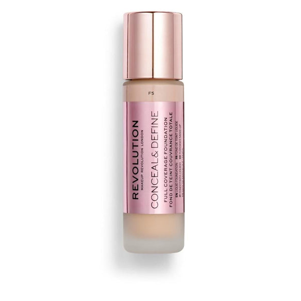 Best Full Coverage Foundation Radiant Glow Finish F5 Revolution 23ml