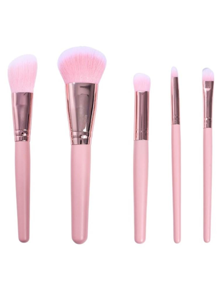 Salon System Makeup Brush Set 5 Pcs - Assorted Colors
