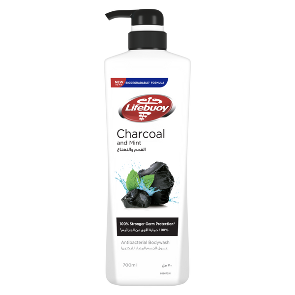 Shower Gel Charcoal Deep Cleansing Oil Control Lifebuoy 700ml