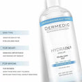 Dermedic Micellar Water H2O Cleanser and Makeup Remover - 1000ml