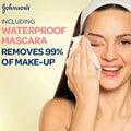 Makeup Remover Wipes for Sensitive Skin Micellar Johnson's 25 Wipes