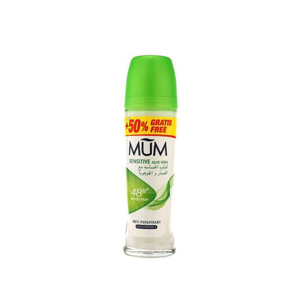 Roll On Deodorant for Sensitive Skin Aloe Vera Jojoba MUM 75ml