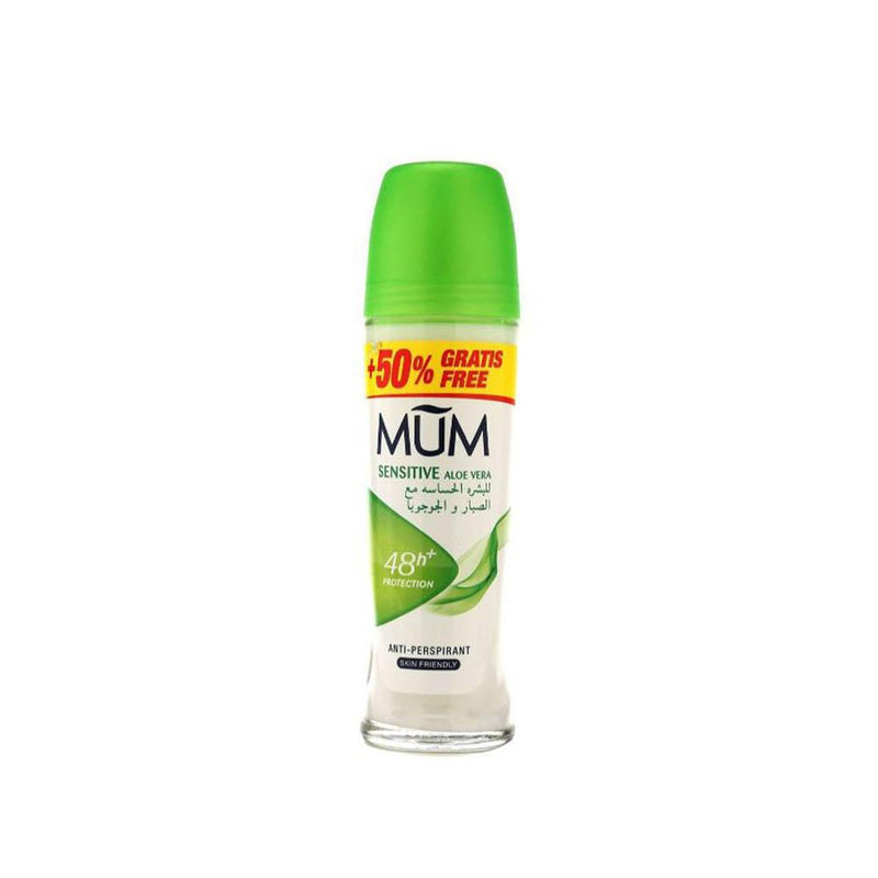 Roll On Deodorant for Sensitive Skin Aloe Vera Jojoba MUM 75ml