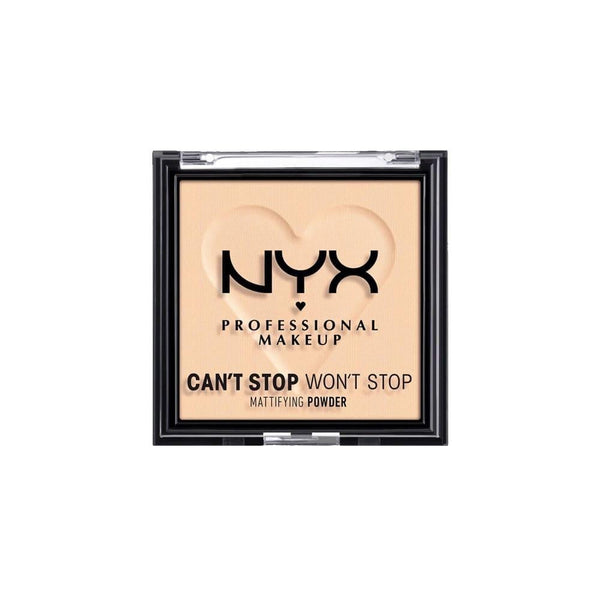 Matte Finishing Powder Mineral NYX Can't Stop Won't Stop Light 8.5g
