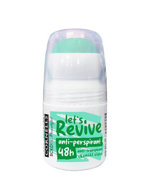 Cornells Let's Revive Roll-On Deodorant Green 50ml