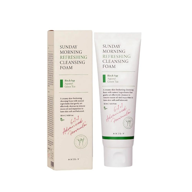 Refreshing Morning Foaming Face Wash pH Balanced Axis-y 120ml