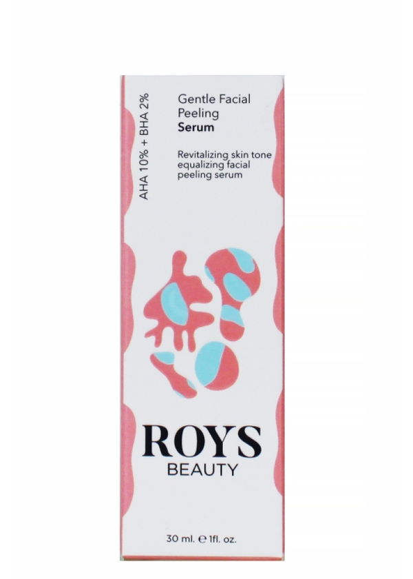 AHA BHA Peeling Serum Exfoliating Roys Beauty 30ml