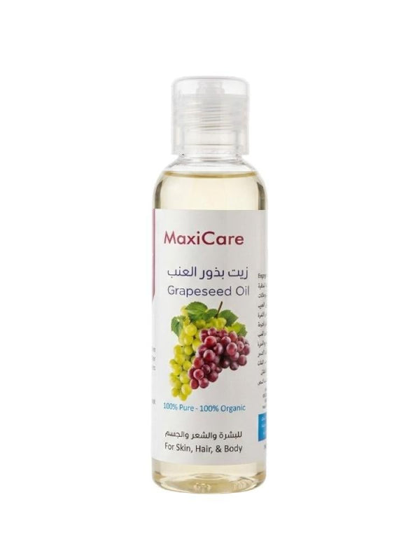 Grapeseed Oil for Dry Skin Multi-Purpose Hair Body Moisturiser MaxiCare 120ml