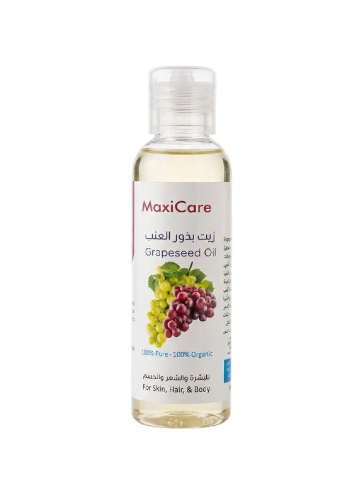 Grapeseed Oil for Dry Skin Multi-Purpose Hair Body Moisturiser MaxiCare 120ml