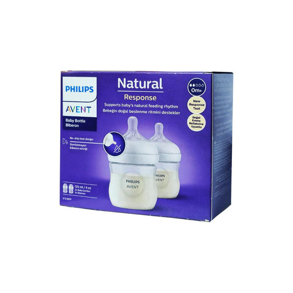 Baby Bottle Natural Response Anti-Colic Philips Avent 125ml 2-Pack