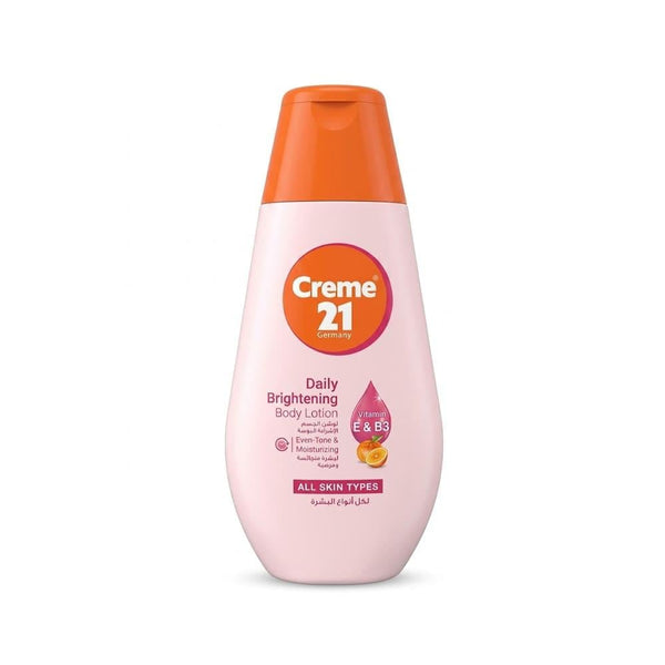 Body Lotion for All Skin Types Daily Brightening Vitamin E & B3 Creme 21 250ml