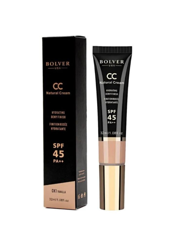 CC Cream with SPF 45 High Coverage Flawless Finish Bolver 32ml