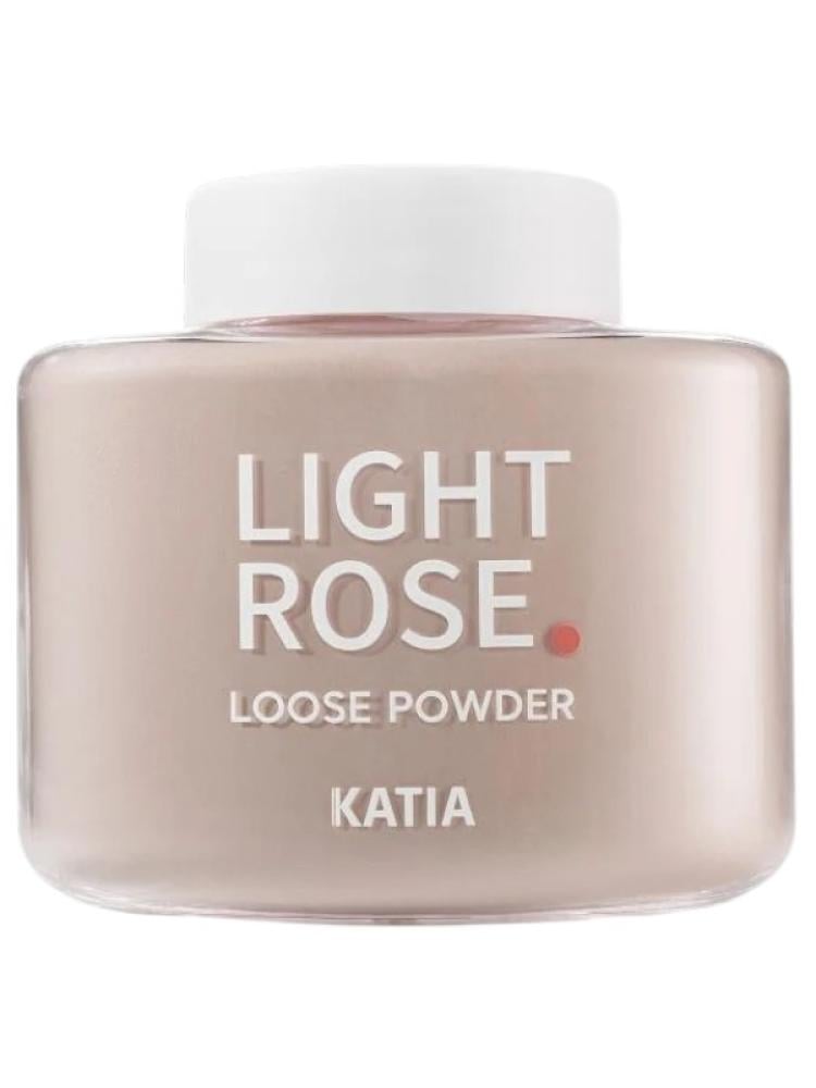 Loose Setting Powder Light Rose Matte Finish Oil Control Katia 30g