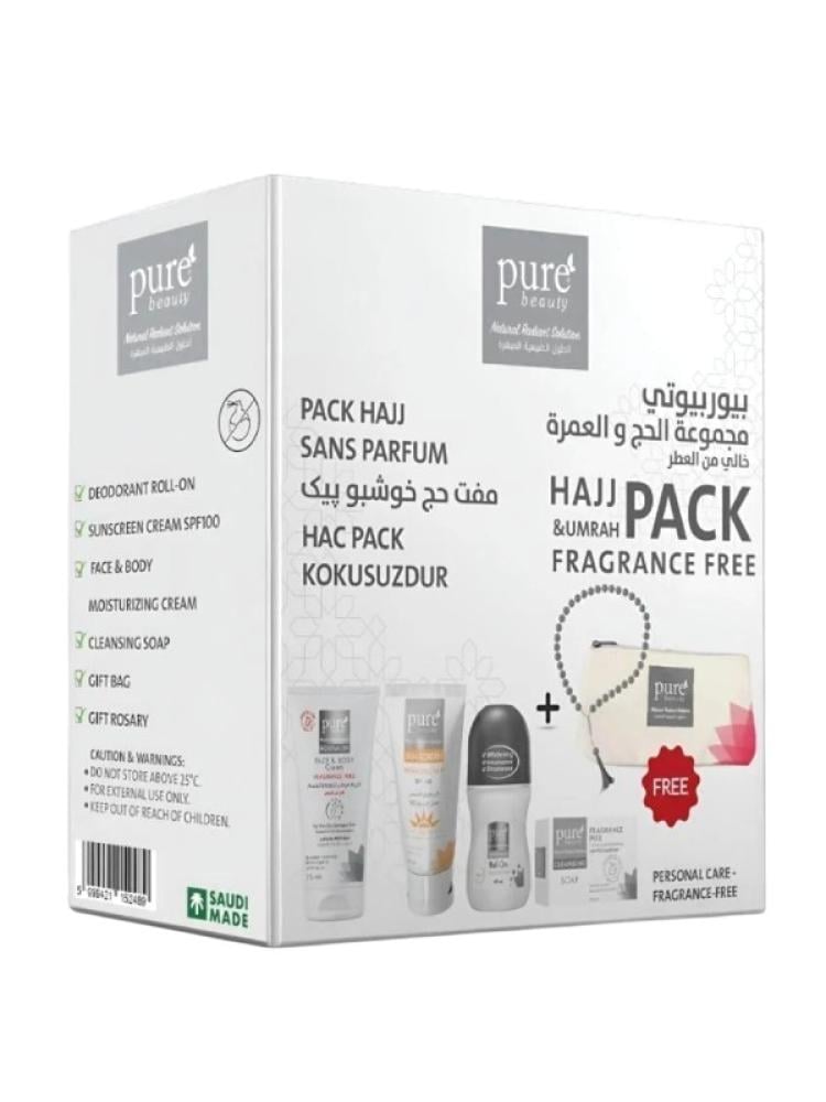 Best Skincare Kit Fragrance-Free Hajj Collection Pure Beauty Travel Set