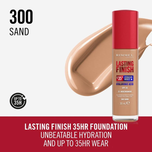 Long-Lasting Foundation Sand 300 - Rimmel London - 30ml