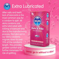 Best Condoms 2023 Dots & Ribs Textured Latex Skins 16 Pack