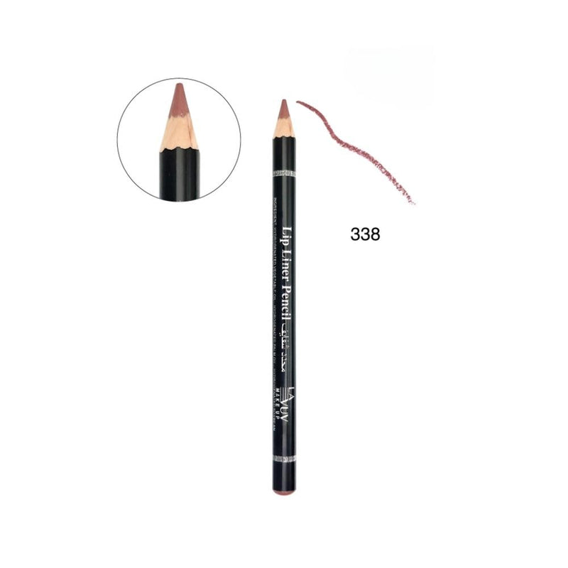 Lavuv Lip Liner Pencil 338 Creamy Long-Lasting Color