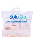 Solo Go Travel Bottle Set - 4 Pieces